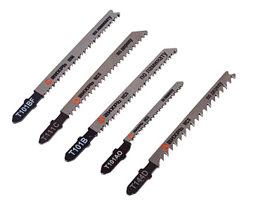 Набор пилок для лобзика 5шт Вихрь 73/10/5/16