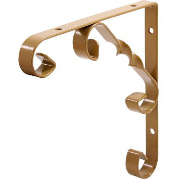 Кронштейн ОРНАМЕНТАЛ 250мм золотой L7410GO