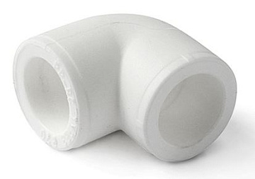 PP-R Угольник 90 градусов Белый 25