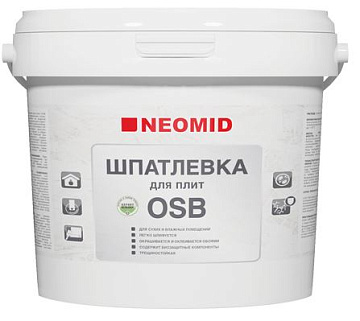 Шпатлевка для плит OSB 7кг Неомид NEOMID