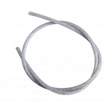 3/4 мм (200м) Трос для растяжки в оплетке ПВХ DIN3055