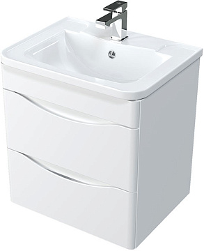 MIRSANT BRAVO 60 Тумба подвесная с Умывальником ADEL-60