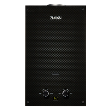 Газовая колонка Zanussi GWH 10 Fonte Glass Carbon