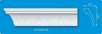 Плинтус потолочный 210512 Формат 2м (25)