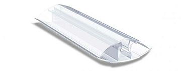 Профиль HCP клипсовый 6-10 х 6м прозрачный