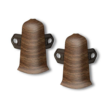 Угол наружный Деконика 85 мм Орех 291 (уп. - 25 шт.)