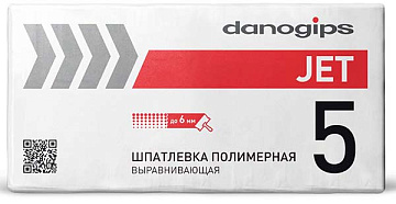 Шпаклевка выравнивающая полимерная DANO JET5 (25кг) (42)