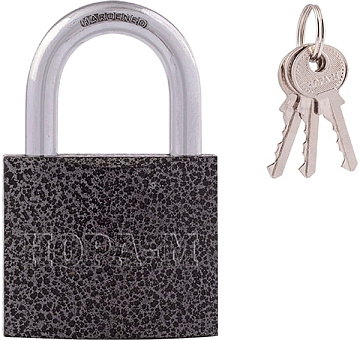 Замок навесной ЧУГУН серия800 50мм НОРА-М