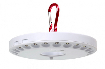 Фонарь с/д 24 LED Smartbuy 4AA,с карабином  белый (SBF-8253-W) 1/72