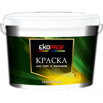 Краска ЭКО для стен и потолков 14 кг./не заказ. выводим из ассорт.