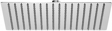 Лейка д/верхн. душа КВАДРАТНАЯ 30*30см нерж. сталь S-000F12