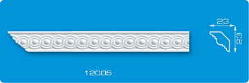 Плинтус потолочный 12005 Формат 1,3м (140)