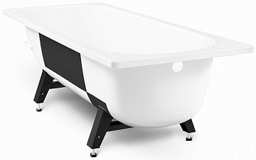 Ванна стальная с ножками 150x70 ВИЗ TEVRO (утолщенная 2,7 мм)