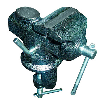 Тиски настольные поворотные с наковальней "Профи" 65мм 85887 БИБЕР