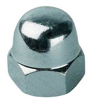 Гайка колпачковая М10 цинк (уп250шт)