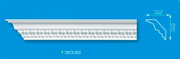 Плинтус потолочный 13009 Формат 1,3м (90)