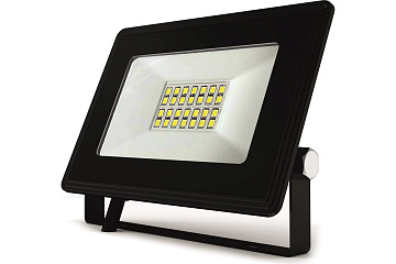 Прожектор с/д LE LED FL IR 20W BLACK IP65 (с сенсором)