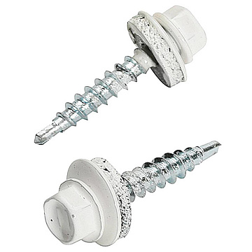 5.5х25 RAL9003 Белый  саморез кров (250)