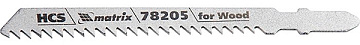Пилки д/лобзика MATRIX T111C 75*3,0 мм 78205
