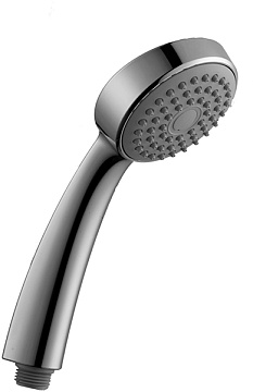 Душевая лейка Lemark 1-функциональная, хром STATUS (LM8010C)