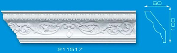 Плинтус потолочный 211517 Формат 2м (20)