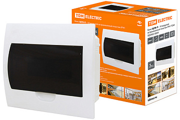 Бокс ЩРВ-П-10 модулей встр.пластик IP40 TDM SQ0902-0009