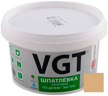 Шпаклевка Экстра бук по дереву 1кг ВГТ