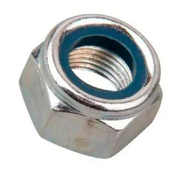 Гайка со стопорным кольцом DIN985 нержА2 М8 (уп25шт)