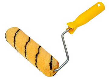 Мини-валик полиакриловый, длина 150 мм, диаметр 39 мм, ворс 12мм, бюгель 6 мм 02727-1