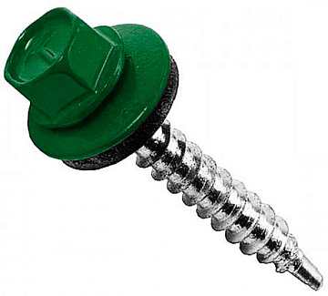 Саморез кров. 6002 5,5х19 св-зеленый (уп400)