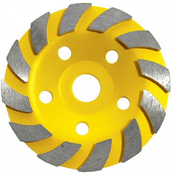 Чашка шлифовальная 125х9х22мм InWork 39527