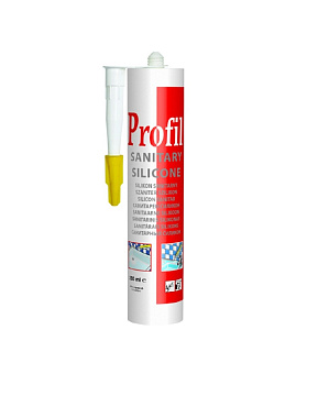 Силикон санитар. белый 280мл Соудал Profil 124252 (15)