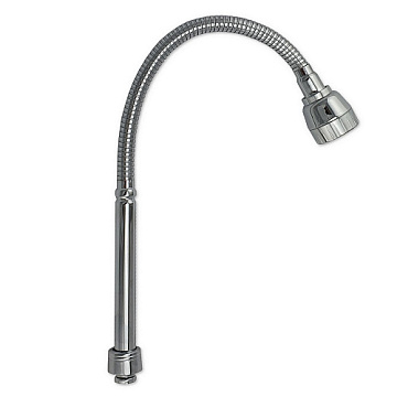 Излив смесителя на кухню, САНАКС ГИБКИЙ с большим двухрежимным аэратором (00096)