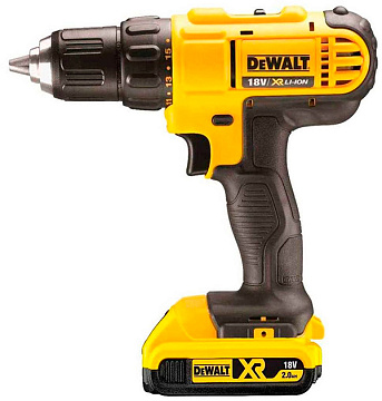 Аккум. дрель DeWalt DCD 771 D2  (18В, 2,0 Ah, 42Nm)