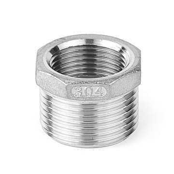 MAK Футорка переходная 3/8 м*1/2п из нерж стали 304 (378)