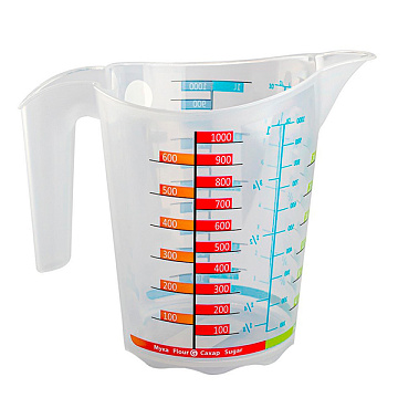 Кружка мерная 1л Домино 315 Эльф 
