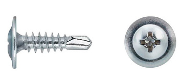 ВФССаморезШСММпрессшайбасверло 4,2х16 (200шт) м.к.