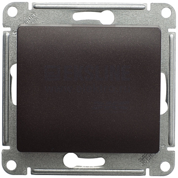 Механизм выключателя GLOSSA 1кл шоколад GSL000811