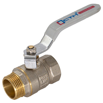 Кран шар. для воды 1/2" г/г рычаг CTM СТАНДАРТ