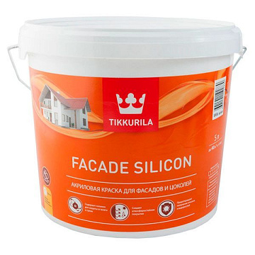 Tikkurila краска фасадная Facade Silicon  5л