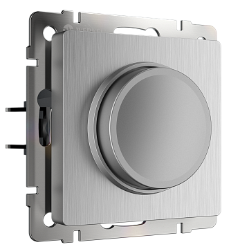 Диммер WERKEL модуль (серебряный рифленый) WL09-DM600