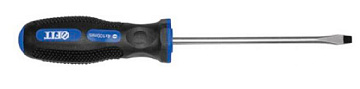 Отвертка FIT CrV SL 5*150мм магн. 55137