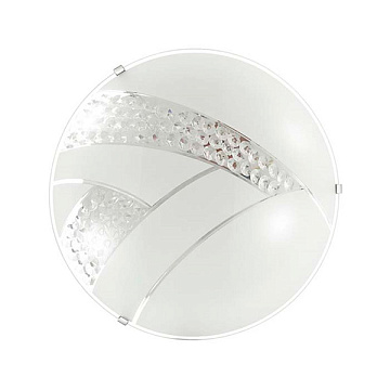 Светильник Сонекс 2073/DL SN 076 стекло LED 48Вт 3950-4136K D400 FLORI