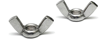 Гайка барашковая М8 цинк (уп300шт)