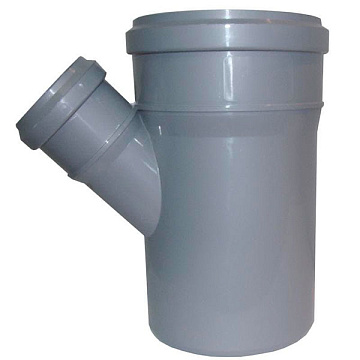 Тройник канализационный d110*50-45° "RTP"