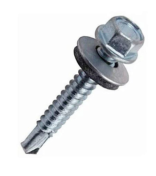 6,3х100 саморез кров.с шайб.с рез.прокл.(60)