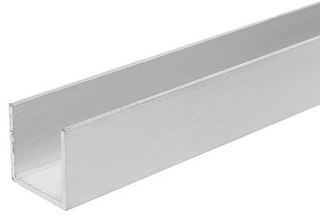 Алюминиевый швеллер 10х10х10х1,5 (1,0м)