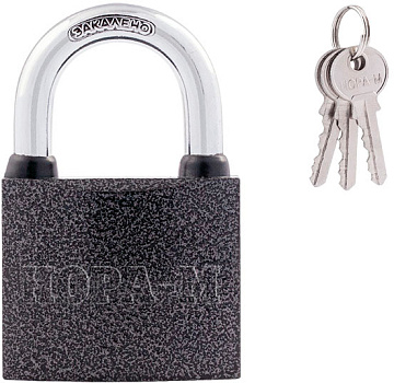 Замок навесной СТАЛЬ серия212 60мм НОРА-М