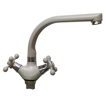 юСмеситель BRIMIX для кухни металлокерамика (БЕЖЕВЫЙ) (1080)