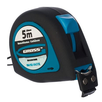 Рулетка 5м x 25мм Gross 31103
